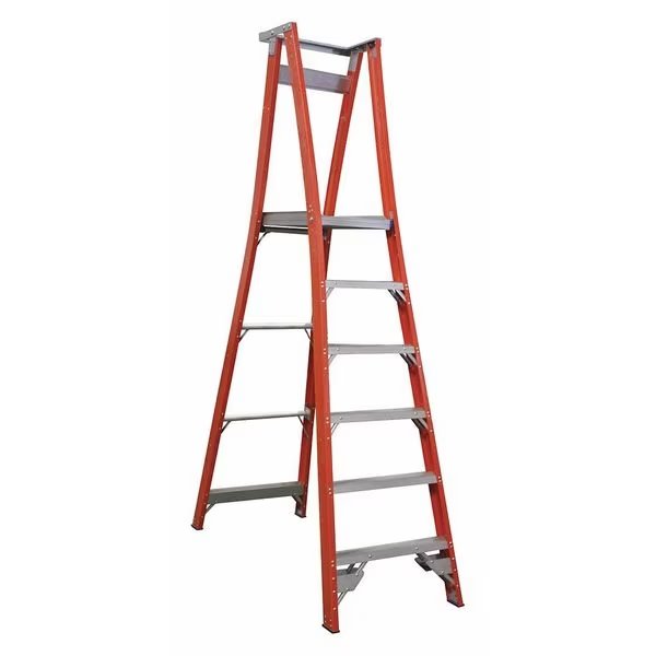 6 ft Fiberglass Platform Stepladder, Tivoli, Mfr#: PROPF9/6