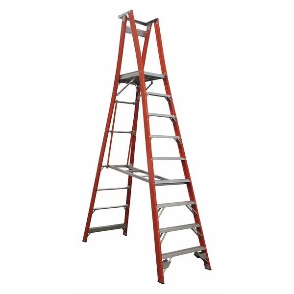 9 ft Fiberglass Platform Stepladder, Tivoli, Mfr#: PROPF12/9