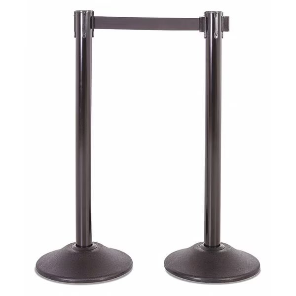 Steel Stanchion, Black, 13ft, Black Belt, PR, Us Weight, Mfr#: U2102EXT