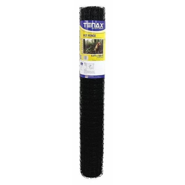Pet Fence, Pro, 5ft. x 100 ft. Black, Tenax, Mfr#: 2A140081