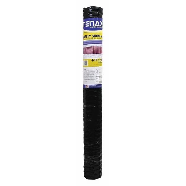 Safety, SnowFence, 4ft. x 50 ft. Black, Tenax, Mfr#: 90600009
