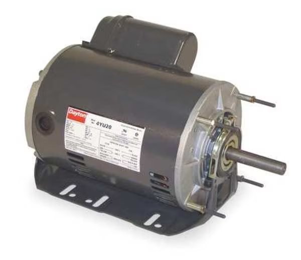 Capacitor-Start Belt Drive Motor, 1/2 HP, 56 Frame, 115/208-230V AC Voltage, 1,725 Nameplate RPM, EnjoyTool Select, Mfr#: 1AGG3