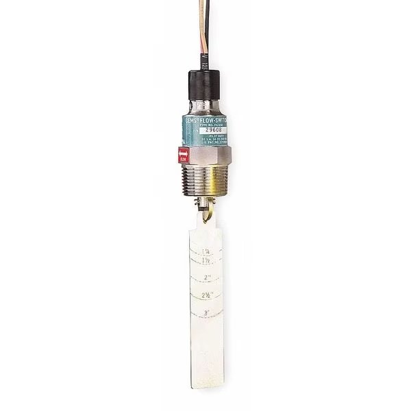 1" MNPT SPDT Liquid Flow Switch 15 to 48 gpm, Gems Sensors, Mfr#: FS-550, 29608