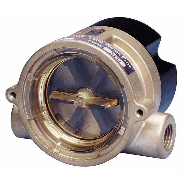 Flow Rate Indicator, Rotor, 20 GPM Max, Gems Sensors, Mfr#: RFI, 142542