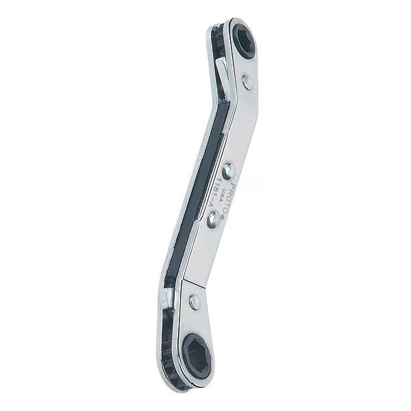 Ratcheting Box Wrench, Head Size 9 x 10mm, Proto, Mfr#: J1182M-A
