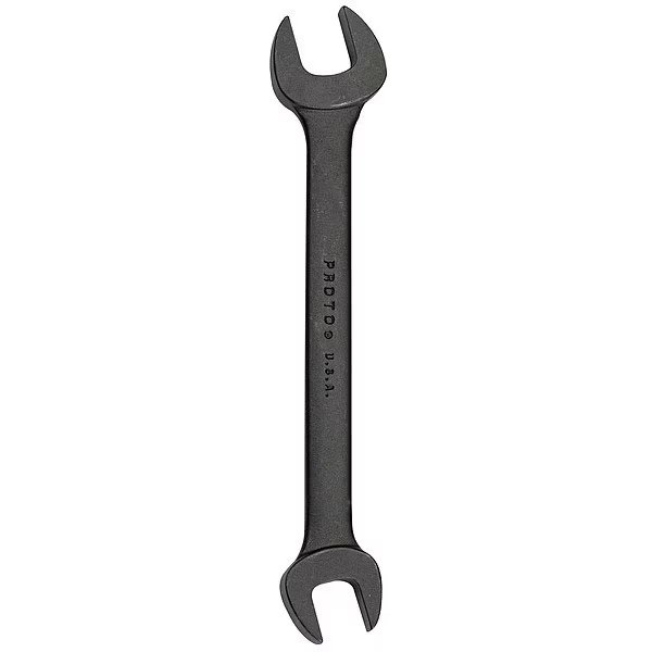 Open End Wrench, 9/16x5/8, 15 Deg, 7-47/64L, Proto, Mfr#: J3030B