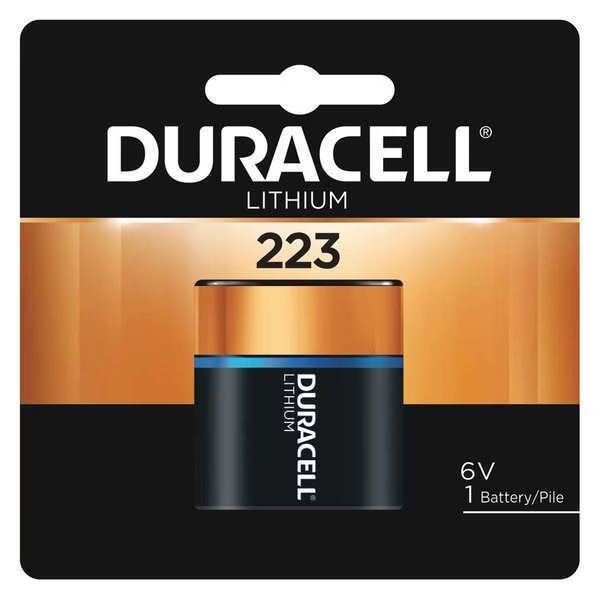 Battery, 223, Lithium, 6V, Duracell, Mfr#: DL223ABPK