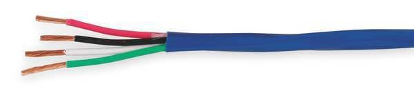 16 AWG 4 Conductor Stranded Multi-Conductor Cable BL, Carol, Mfr#: C1705