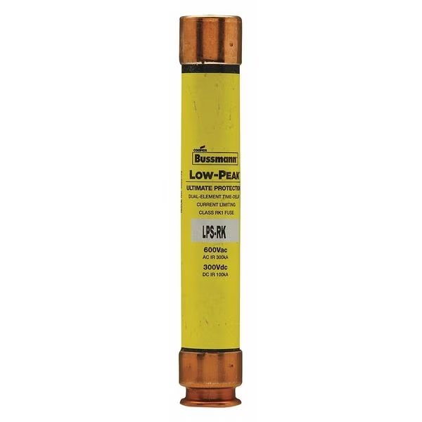 UL Class Fuse, RK1 Class, LPS-RK-SP Series, Time-Delay, 1.60A, 600V AC, Non-Indicating, Eaton Bussmann, Mfr#: LPS-RK-1-6/10SP