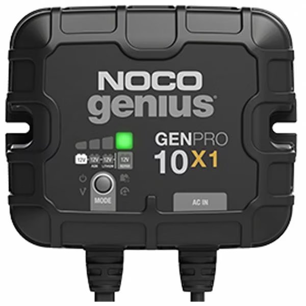 Battery Charger, 10 A Input, 6 ft L Cable, Noco, Mfr#: GENPRO10X1