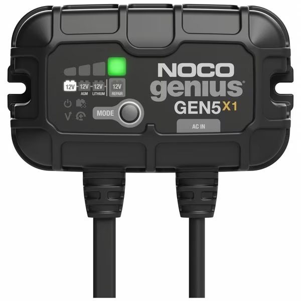 Battery Charger, 50 A Input, 6 ft L Cable, Noco, Mfr#: GEN5X1