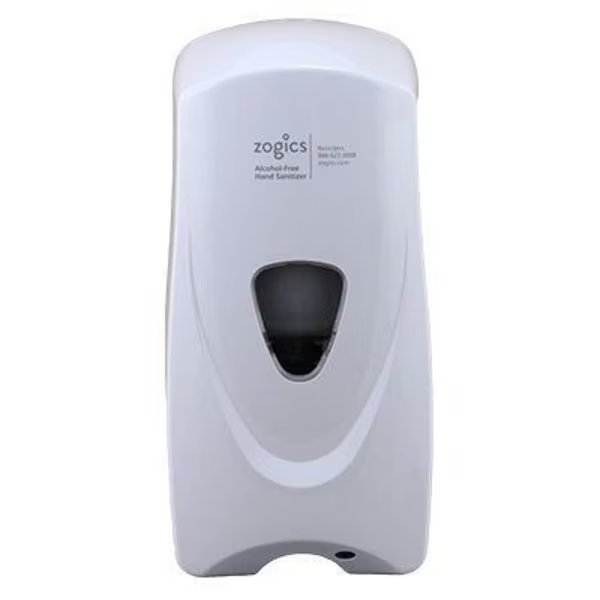 Touch-Free Automatic Foam Hand Soap Dispenser, 1000 mL, White, Zogics, Mfr#: 9327-HS