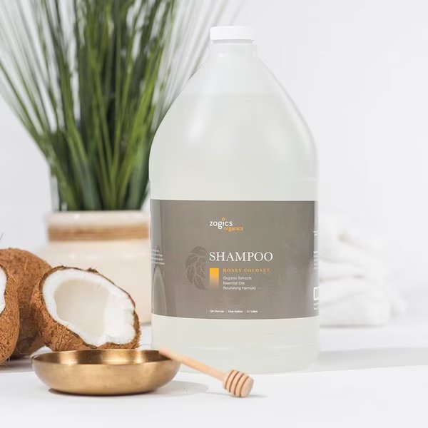 Organics Shampoo, Honey Coconut, 1 gallon, Zogics, Mfr#: OSHC128-Single