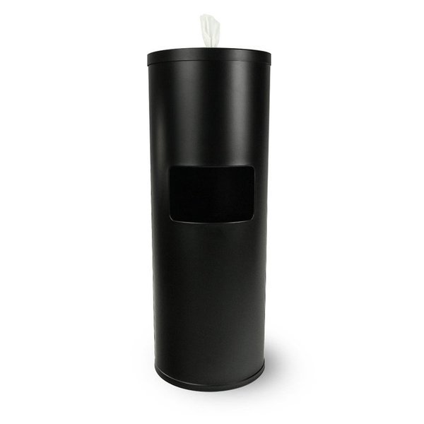 Disinfectant Wipes Dispenser, Powder Coated Floor Dispenser, Zogics, Mfr#: Z650B