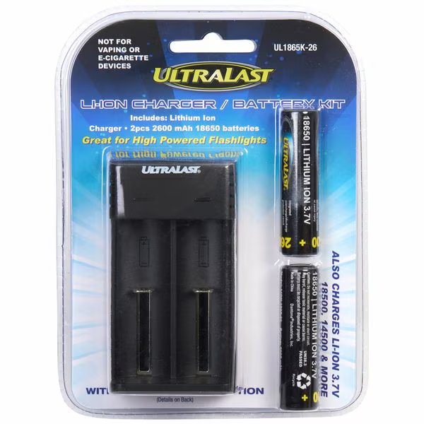 Rechargeable Battery Kit, Ultralast, Mfr#: UL1865K-26