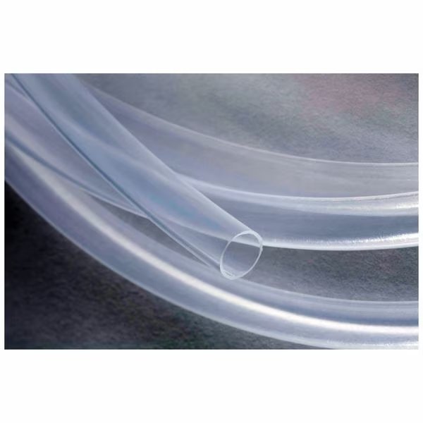 PEX Tubing, Clear, 1/16 in, 50 ft, 402F, Versilon, Mfr#: TSFE14-0125-031-50