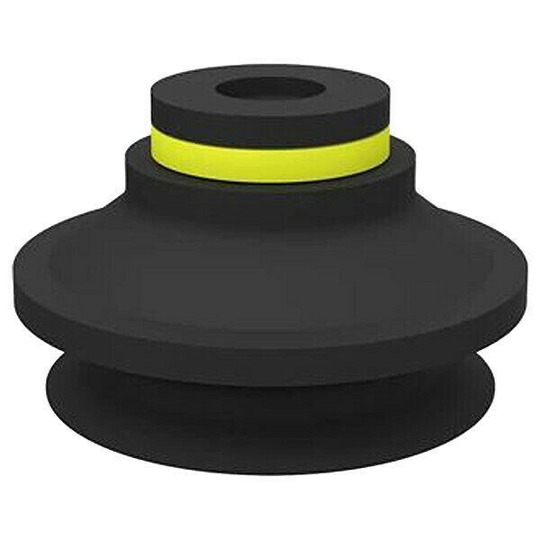 Vacuum Cup, Si, Clear, 1.1" dia., PK5, Piab, Mfr#: b40.21