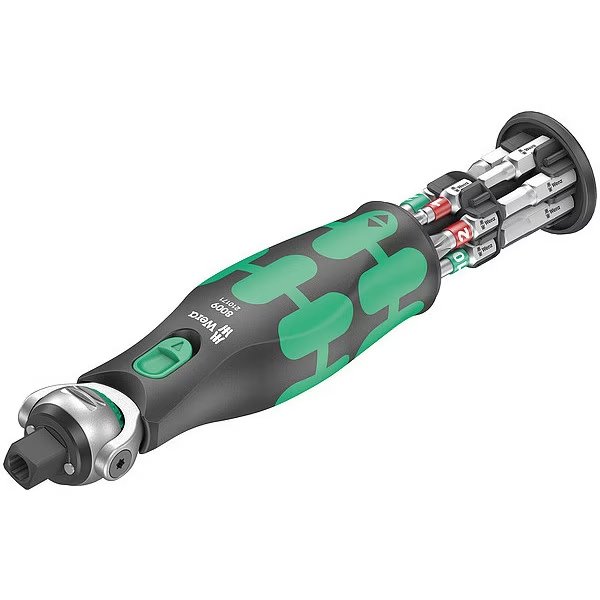 1/4 in Drive 165 mm Compact Ratchet, Wera, Mfr#: 05004282001