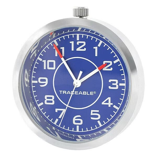 Mini Clock, 1.6 In x 0.3 In, Control Co, Mfr#: 1003
