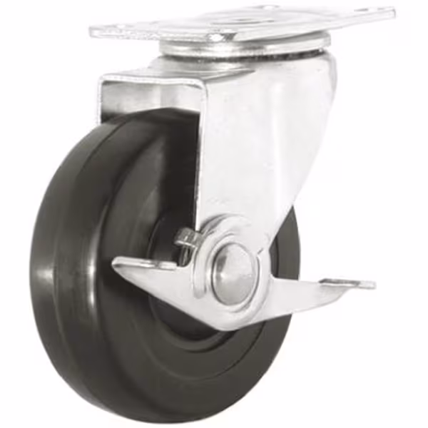 9788 5 in. Soft Swivel Plate Caster, Highboy, Mfr#: HI602045