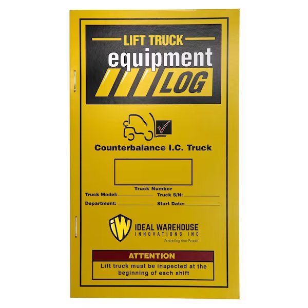 Replacement Checklist Book, 1" W, PK4, Ideal Warehouse Innovations, Mfr#: 70-1065-CP
