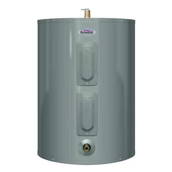 Essential SeriesB502 Electric Water Heater, 240 V, 4500 W, 50 gal Tank, 093 Energy Efficiency, Richmond, Mfr#: 6ES50-D
