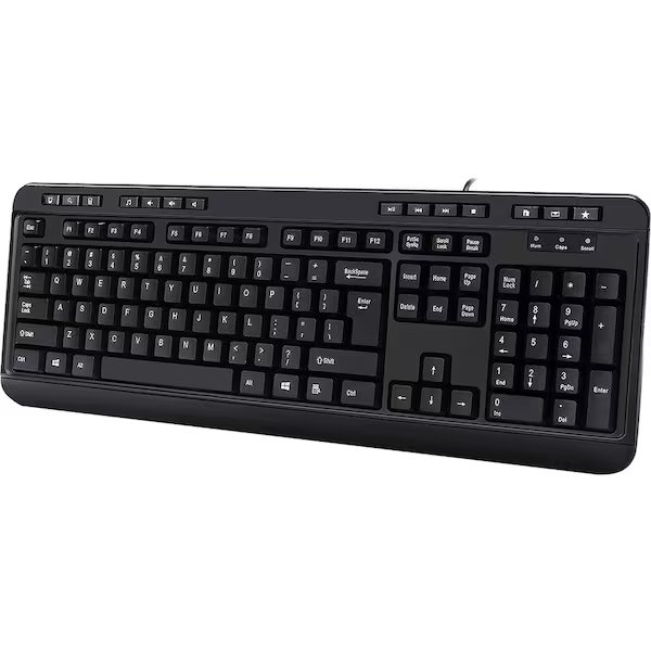 132 Multimedia Kyb 3 USB Ports, AKB132HB, Adesso, Mfr#: AKB-132HB