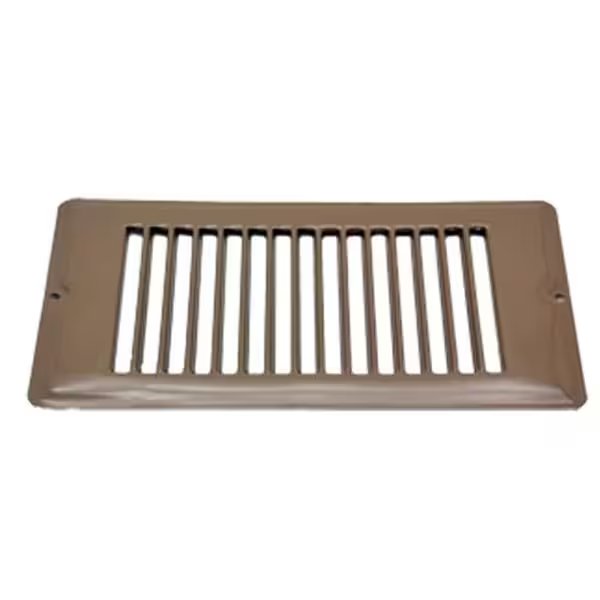 4 X 8 FACE PLATE - BROWN, Ap Products, Mfr#: 013-632