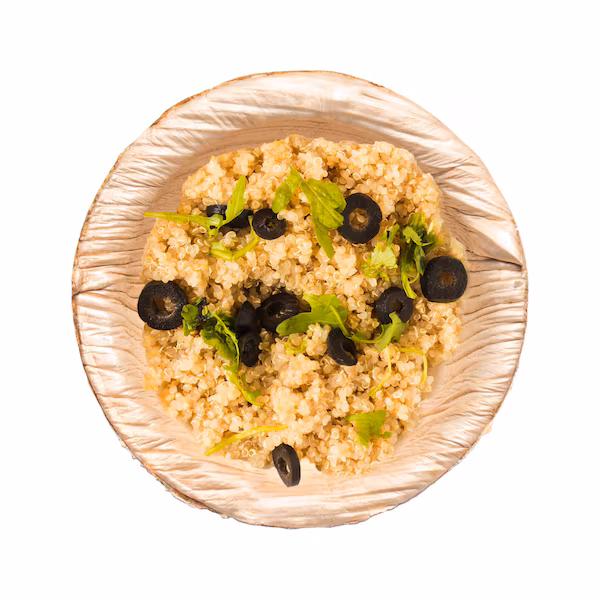 2.5" Round Palm Leaf Eco Friendly Mini Disposable Dip Bowls (100 Bowls), 100PK, Smarty Had A Party, Mfr#: 4672R-CASE