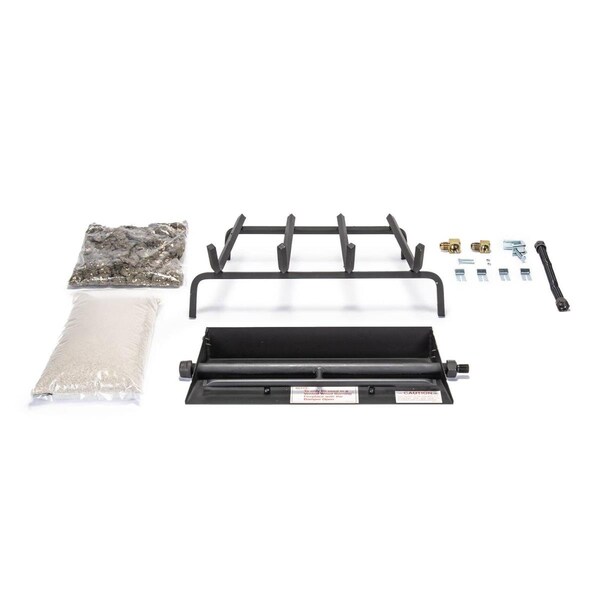 Real Fyre  24 in. G45 Vented Burner Kit for Propane, Cunningham Gas Products, Mfr#: G45-24-P