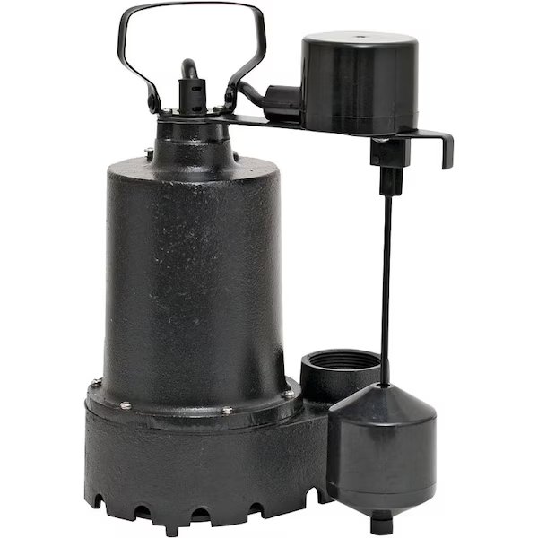 SUPERIOR PUMP 92341 Sump Pump, 120 V, 4.1 A, 1-1/2 in Outlet, 46 gpm, Superior Pump, Mfr#: 92341