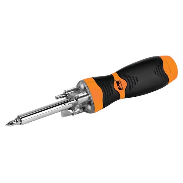 LED Bit Driver Ergonomic NonSlip Molded Handle With 1 2 Phillips Bits 316 1, Perform Tool, Mfr#: W9205