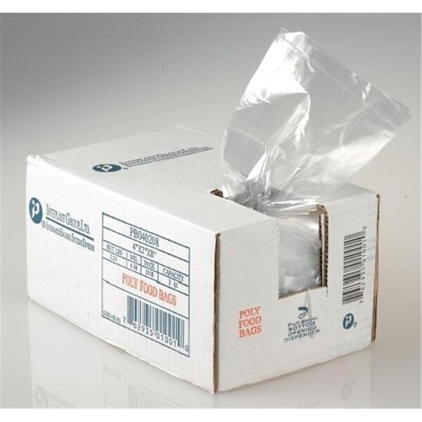 Poly Bag 10 in. W x 8 in. G x 24 in. L, Inteplast Group, Mfr#: IBS PB100824M