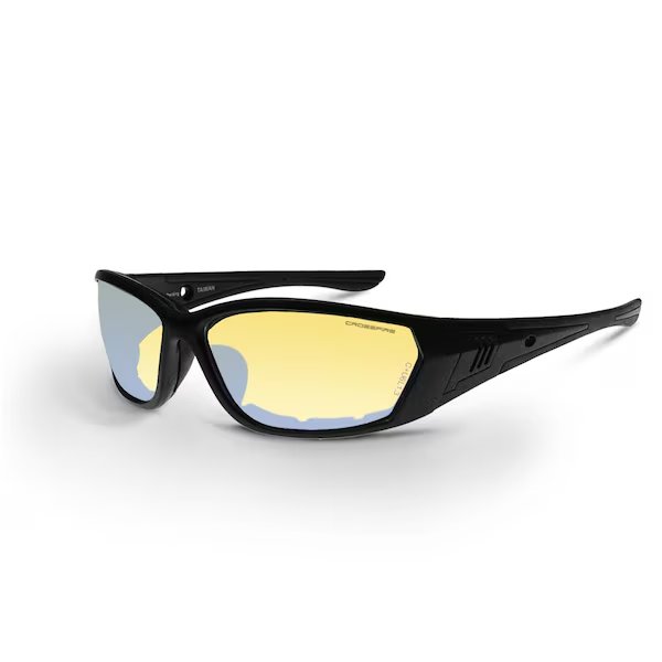 Safety Glasses, Wraparound I/O Polycarbonate Lens, Scratch-Resistant, , Crossfire, Mfr#: 35231