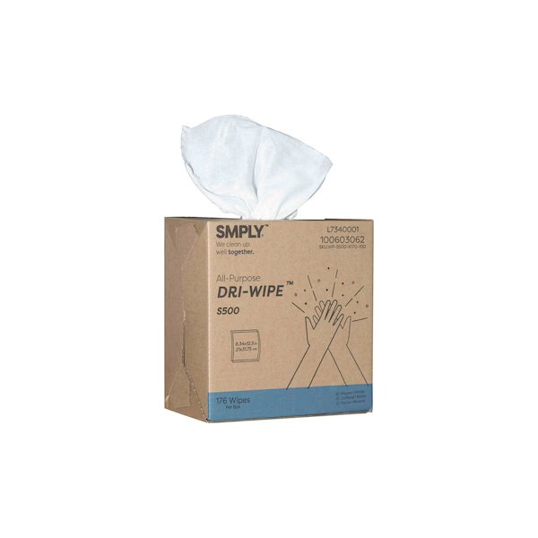 Dri-Wipe S500 Extended Use Wipers - 10 Pack, Smply, Mfr#: S500-X176-X10