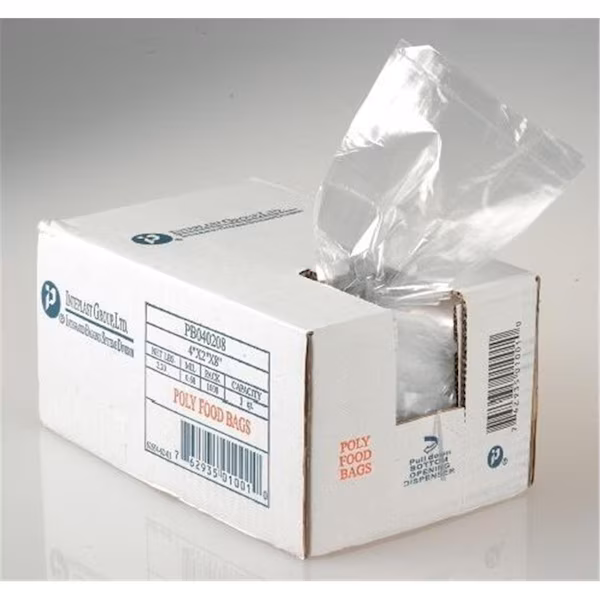 Poly Bag 10 in. W x 8 in. G x 24 in. L, Inteplast Group, Mfr#: IBS PB100824XH
