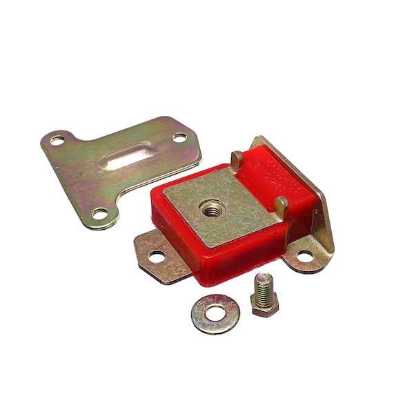 Cushioned, Red, Polyurethane, Single, Energy Suspension, Mfr#: 3.1156R