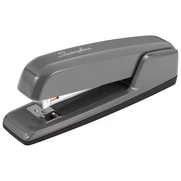 Business Desktop Stapler, 30 Sheets, Graphite Gray