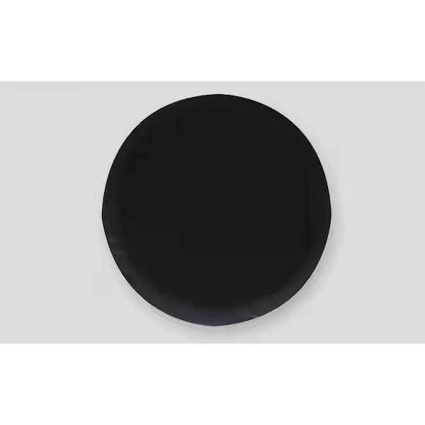 Fit 25-1/2 Inch Diameter Tires, Plain, Black, Vinyl, With Hollow Bead Welt Cord And Elasticized Back, Adco, Mfr#: 1738