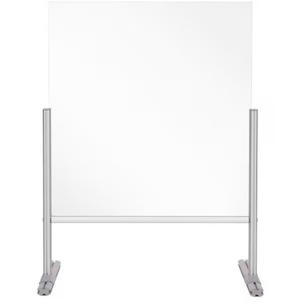 Protector Glass Transparent Countertop With 25.6''x24'' Panel, Mastervision, Mfr#: DSP693041