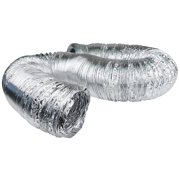 DUNDAS JAFINE AF425 Flexible Duct, 5500 fpm, Aluminum, Dundas Jafine, Mfr#: AF425