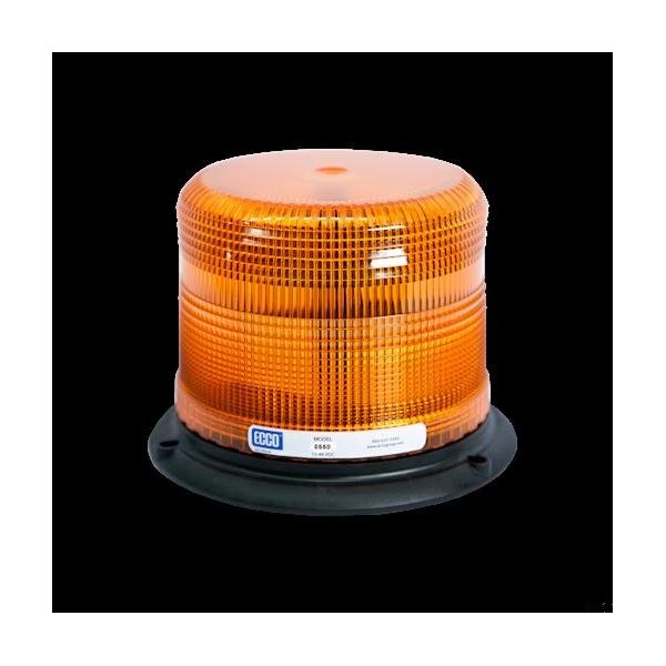 STROBE, 360*, AMBER, 12-48 VDC, 7/10JOULES, Ecco Safety Group, Mfr#: 6550A
