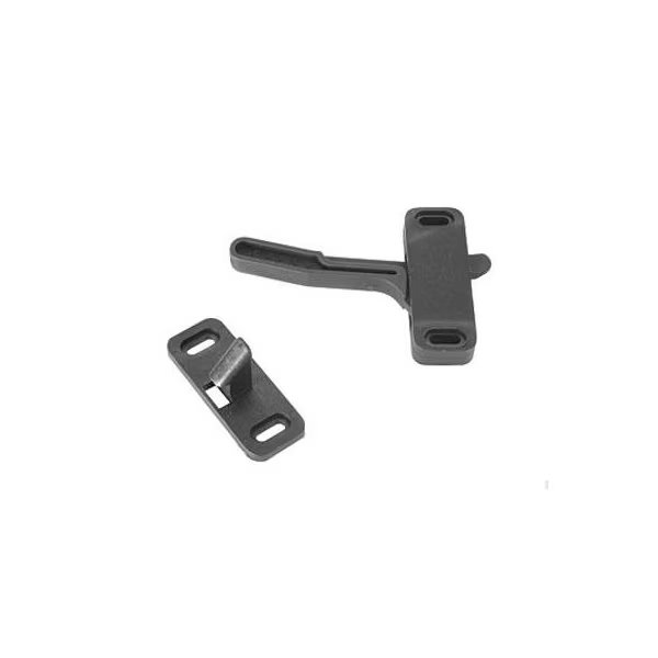 SCREEN DOOR LATCH, BLACK - PHILLIPS - LEFT HAND, Rv Designer, Mfr#: E297