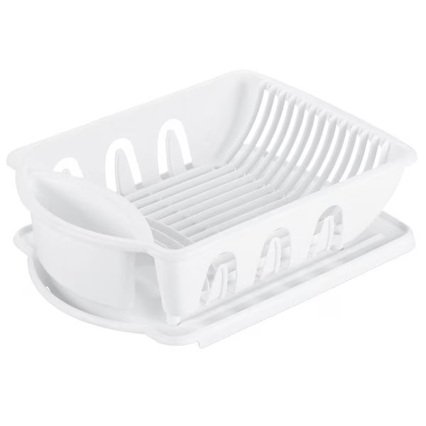 Sterilite 06218006 Sink Set, Plastic, White, Sterilite, Mfr#: 6218006