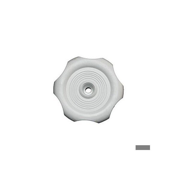 WINDOW KNOB - WHITE - 1/2IN SHAFT, Rv Designer, Mfr#: H715