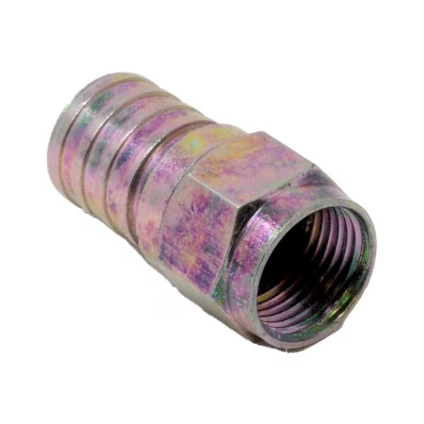 "F" Connector For Non-Plenum Grade Coaxial Cable, PK100, Pace International, Mfr#: F56-324T