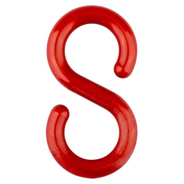 Crimson 2-in S-Hooks, 10PK, Mr. Chain, Mfr#: 50358-10
