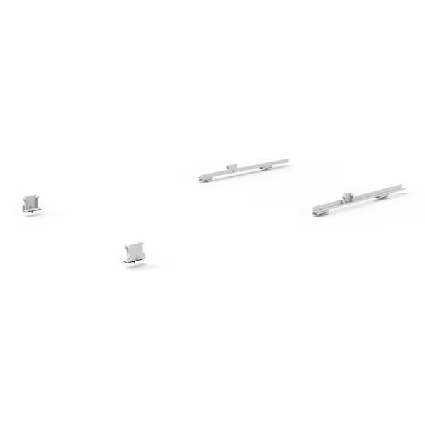 Mounts  Van Ladder Racks White Steel Rain Gutter Mount, Kargomaster, Mfr#: 408TC