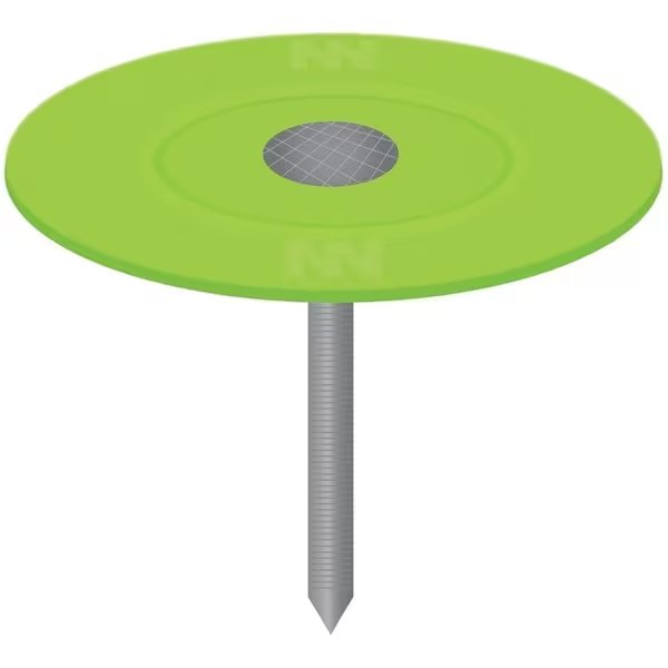 0 Cap Nail, 114 in L, Flat Head, 12 ga Gauge, PlasticSteel, Stinger, Mfr#: 135073