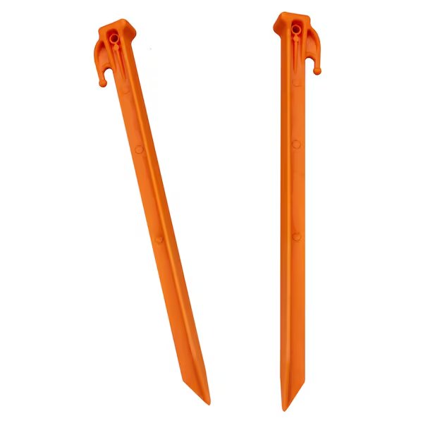 12in Safety Orange Utility Stakes Pail, 50PK, Mr. Chain, Mfr#: 97912-P